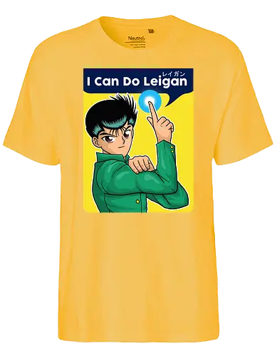 Leigan - anime, Yusuke Urameshi, shōnen, yū yū sho - Fairtrade T-Shirt