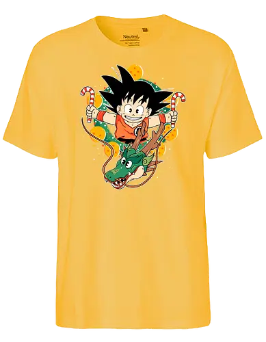 Dragon Christmas - anime, christmas, dbz, Rentier - Fairtrade T-Shirt