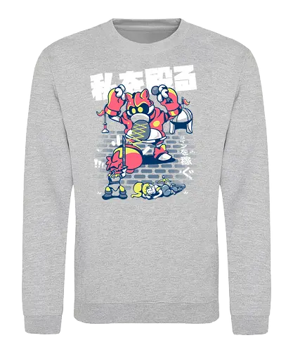 Karaoke Fight - chrono, trigger, jrpg, gaming - Sweatshirt