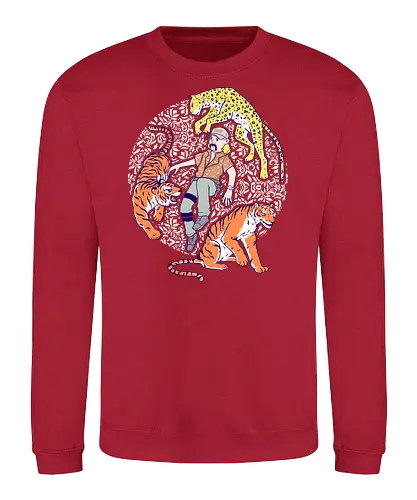 The King of Tigers - Tiger King, serie, True Crime, Großkatzen, Raubtiere, strming - Sweatshirt