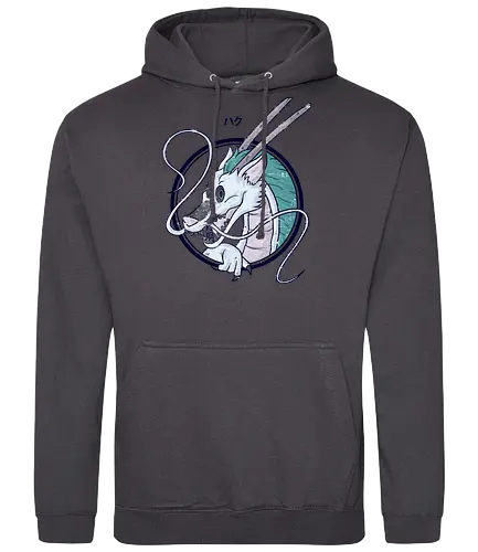 Water Dragon - anime, classic anime, dragon, Water dragon - Standard Hoodie