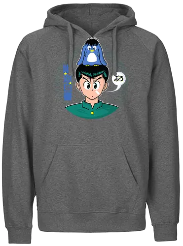 My little mascot - anime, yu yu, manga, hat, fun - Fairtrade Hoodie