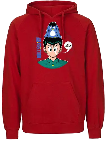 My little mascot - anime, yu yu, manga, hat, fun - Fairtrade Hoodie