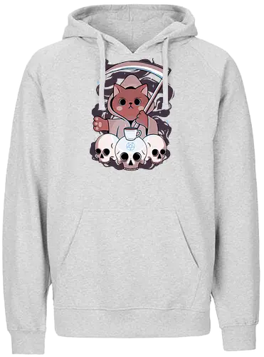 Magic Coffee - cat, neko, coffee, magic, magie, kaffee - Fairtrade Hoodie
