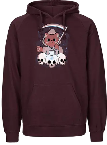 Magic Coffee - cat, neko, coffee, magic, magie, kaffee - Fairtrade Hoodie