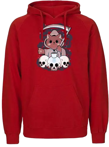 Magic Coffee - cat, neko, coffee, magic, magie, kaffee - Fairtrade Hoodie