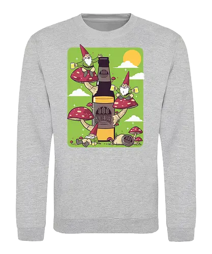 Gnome beer - Gmone, beer, dwarf, zwerg, Kabouter, bier - Sweatshirt