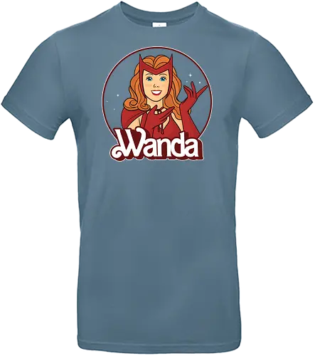 Wanda - tv, Wanda, mashup, doll, comic, superhero - Standard T-Shirt