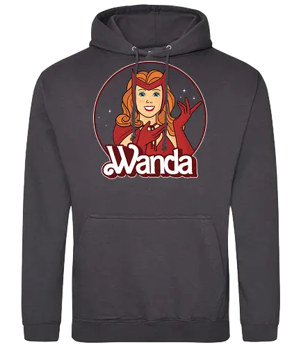 Wanda - tv, Wanda, mashup, doll, comic, superhero - Standard Hoodie