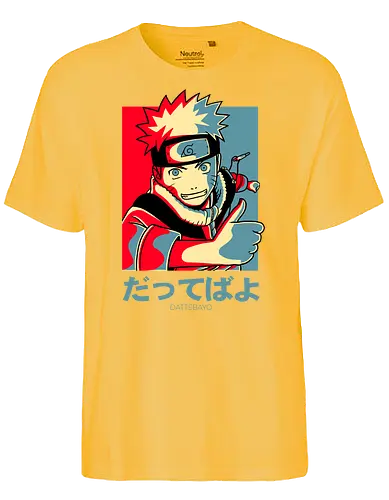 Dattebayo - anime, ninja, Dattebayo, manga, shinobi - Fairtrade T-Shirt