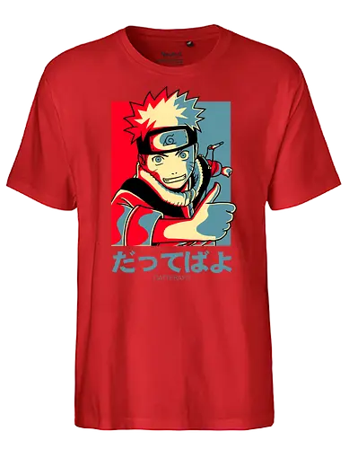 Dattebayo - anime, ninja, Dattebayo, manga, shinobi - Fairtrade T-Shirt