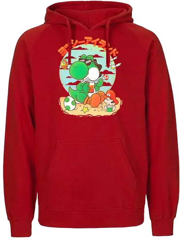 island vacation - gaming, cute, kawaii, Sand, island, vacation, bch - Fairtrade Hoodie