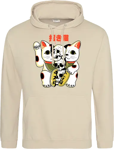 Skull Maneki Neko