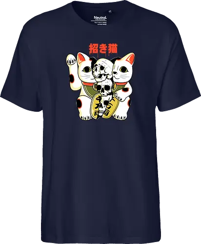 Skull Maneki Neko