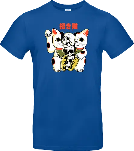 Skull Maneki Neko