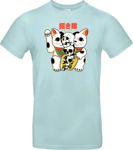 Skull Maneki Neko