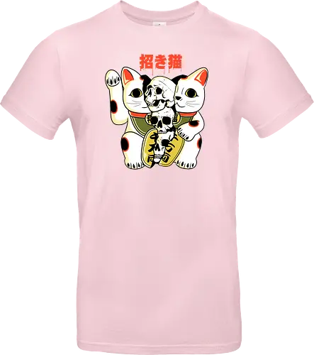 Skull Maneki Neko