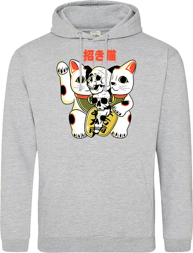 Skull Maneki Neko
