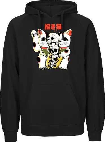 Skull Maneki Neko