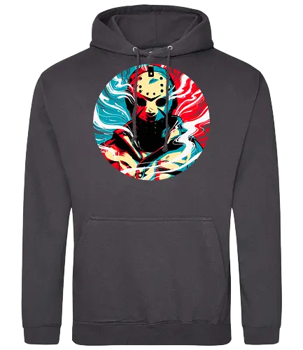 Krystal Lake Colors - jason, horror, Friday 13th, Friday, halloween - Standard Hoodie