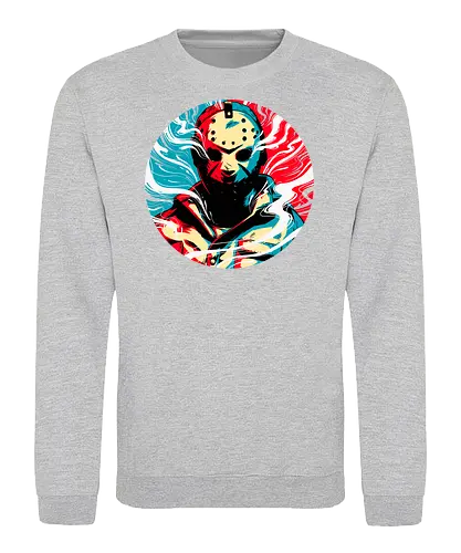 Krystal Lake Colors - jason, horror, Friday 13th, Friday, halloween - Sweatshirt