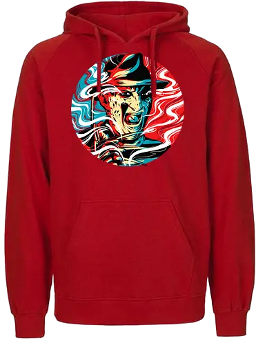 Nightmare colors - freddy, nightmare, halloween, classic horror, slasher - Fairtrade Hoodie