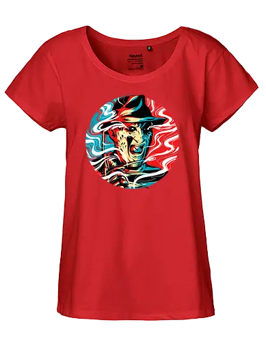 Nightmare colors - freddy, nightmare, halloween, classic horror, slasher - Fairtrade Girl Shirt