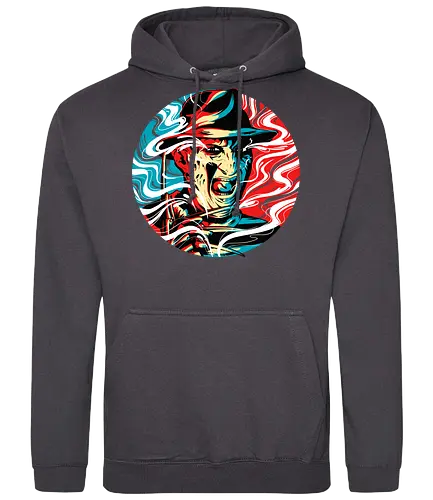 Nightmare colors - freddy, nightmare, halloween, classic horror, slasher - Standard Hoodie