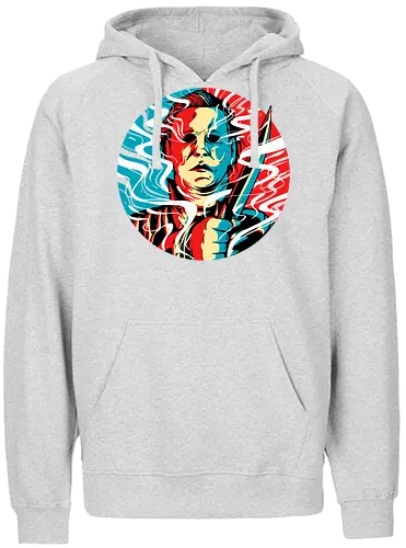 Halloween colors - halloween, slasher, classic horror, Michael, myers - Fairtrade Hoodie