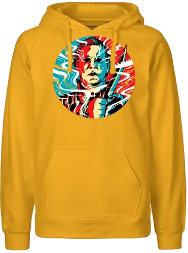 Halloween colors - halloween, slasher, classic horror, Michael, myers - Fairtrade Hoodie
