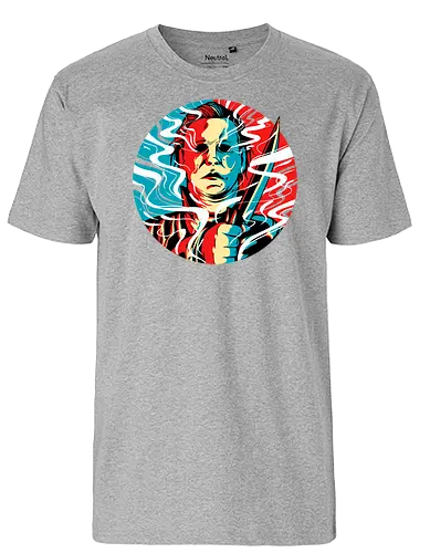 Halloween colors - halloween, slasher, classic horror, Michael, myers - Fairtrade T-Shirt