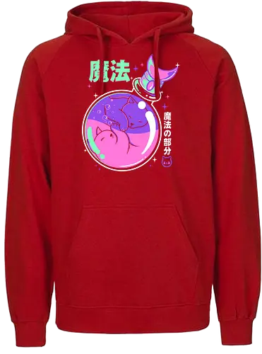 Poison Magicat - Potion, poison, cat, katze, magic, magie - Fairtrade Hoodie