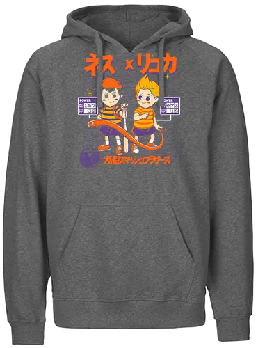 The great game battle - lucas, mother, bound, retrogames, Consoles, rth - Fairtrade Hoodie