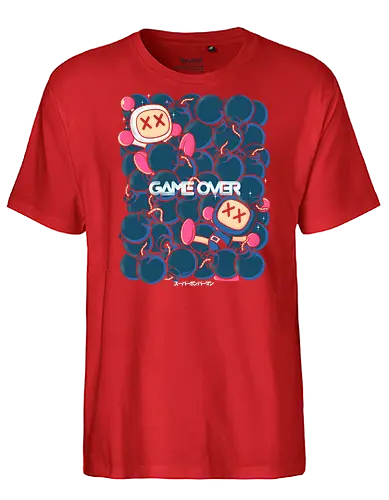 Game Over - bomb, game over, gaming - Fairtrade T-Shirt
