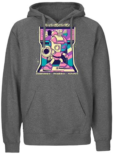 bomber Game - bomber, gaming, retrogames - Fairtrade Hoodie