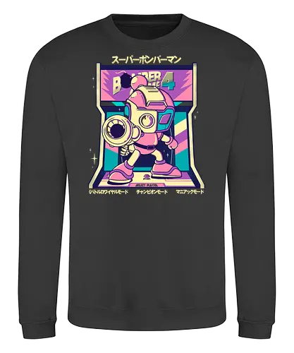 bomber Game - bomber, gaming, retrogames - Sweatshirt