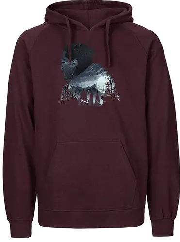 Snowy Bastard - snow, schnee, jon, john, game, winter, fell, serie, series, nachtwache, night watch, throConsole - Fairtrade Hoodie