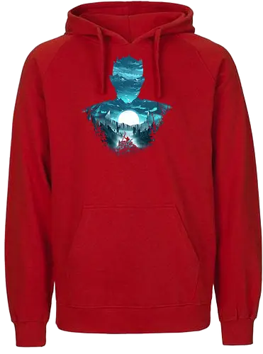 King of the Night - night, king, ice, zombie, serie, series, tv, lied, eis, feuer, winter, cold - Fairtrade Hoodie