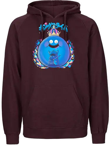 The great king - Schleim, Slime, dragon, quest, gaming - Fairtrade Hoodie