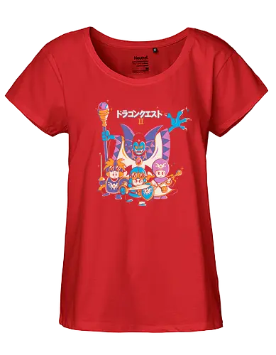 Dragon Team - dragon, quest, gaming, knight - Fairtrade Girl Shirt