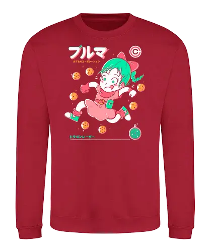My Dragons - dragon, ball, bulma, anime, manga - Sweatshirt