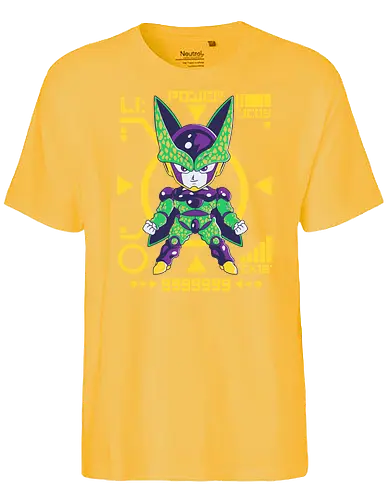 Powerful villain - dragon, ball, cell, anime, manga - Fairtrade T-Shirt