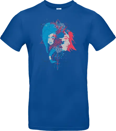 Sister's Blossom - League, Legends, gaming, Vi, Powder - Standard T-Shirt