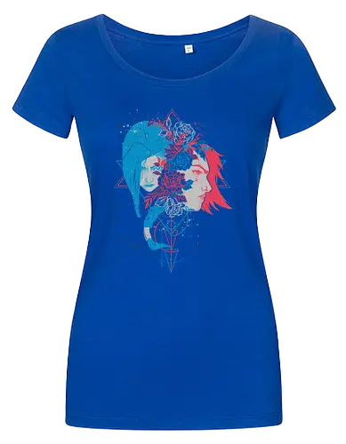 Sister's Blossom - League, Legends, gaming, Vi, Powder - Women T-Shirt