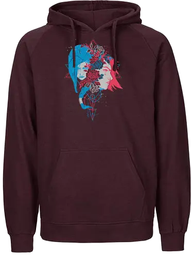 Sister's Blossom - League, Legends, gaming, Vi, Powder - Fairtrade Hoodie