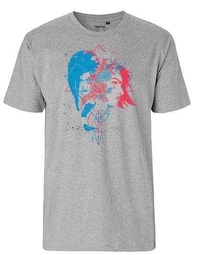 Sister's Blossom - League, Legends, gaming, Vi, Powder - Fairtrade T-Shirt