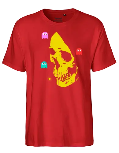 Terror Game - ghost, geist, retrogaming - Fairtrade T-Shirt