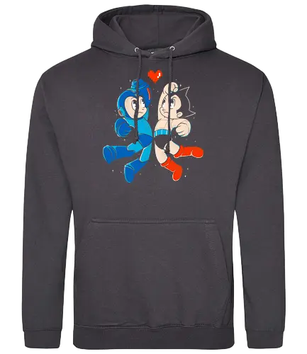 Mega Astro - astro, mega, gaming, anime, mashup - Standard Hoodie
