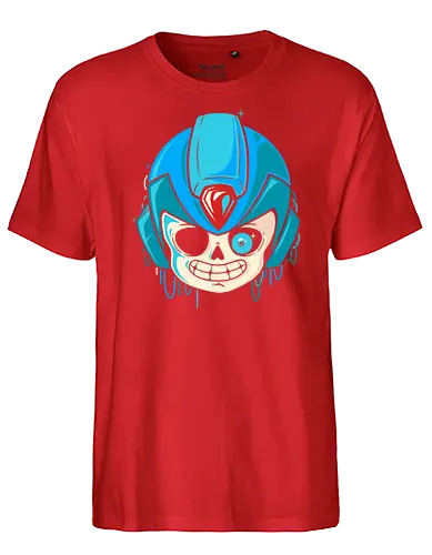 Mega Dead - hero, robot, gaming - Fairtrade T-Shirt