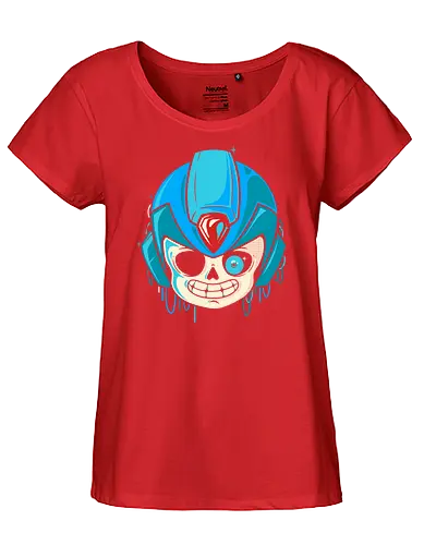 Mega Dead - hero, robot, gaming - Fairtrade Girl Shirt